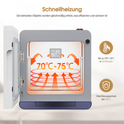 Handtuchwärmer mit UV-Sterilisator HW208W Weiß