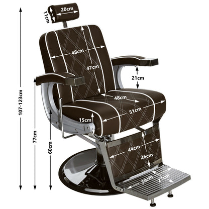 Friseurstuhl Bedienungsstuhl 3810BR