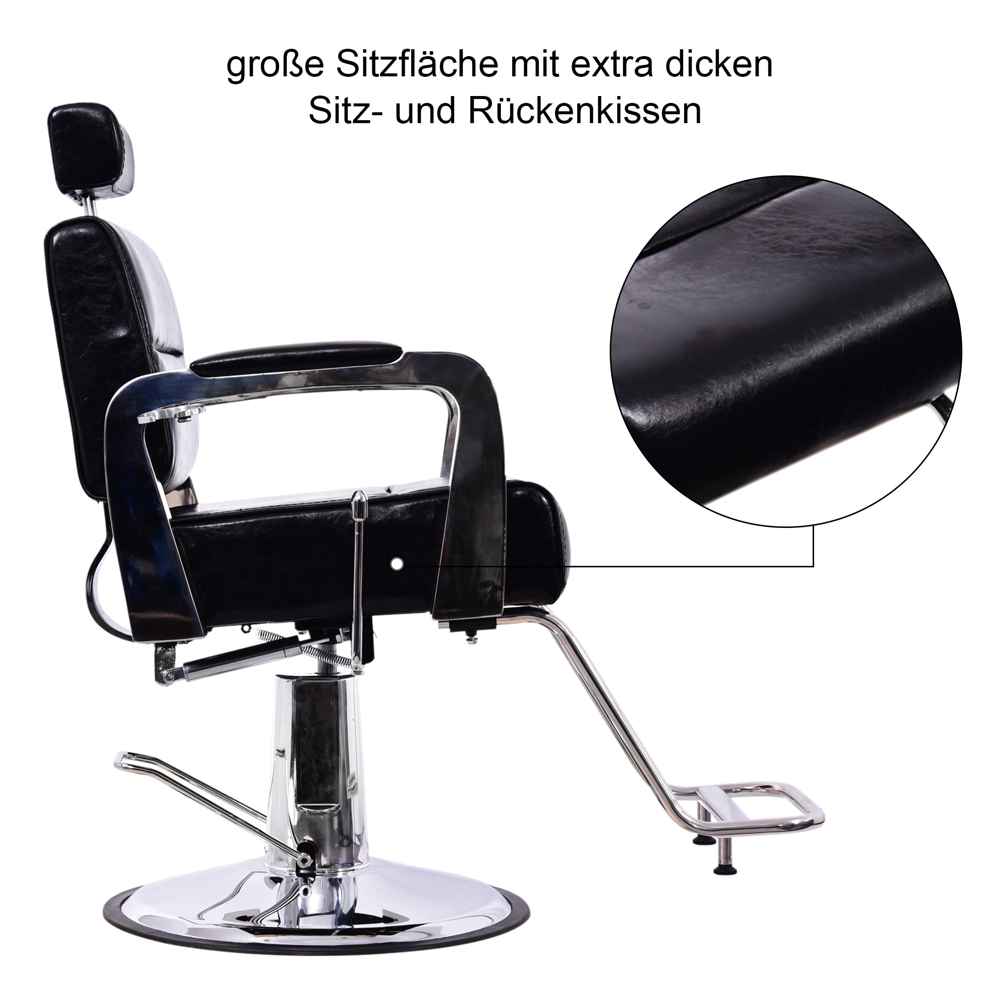 Friseurstuhl Bedienungsstuhl 3127BK