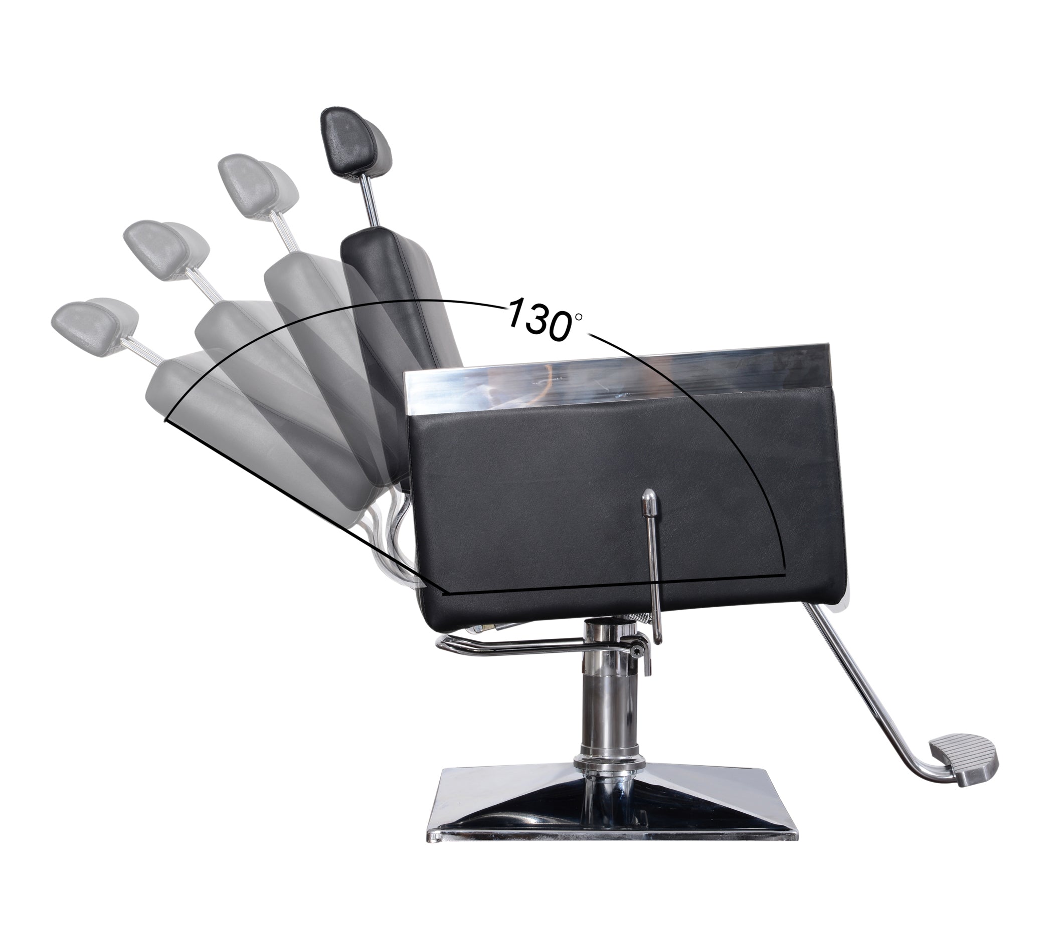 Friseurstuhl Bedienstuhl 3021BK