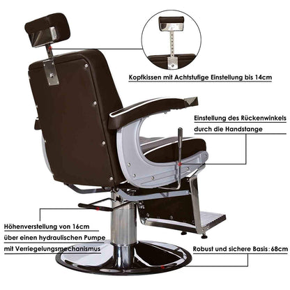 Friseurstuhl Bedienungsstuhl 3810BR
