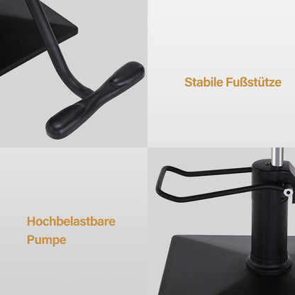 Friseurstuhl 2058 Schwarz