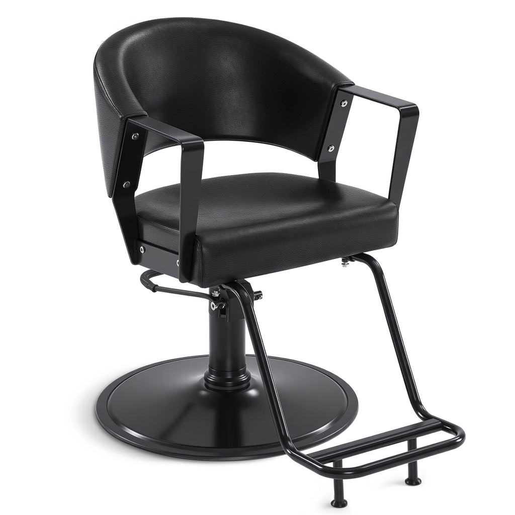 Friseurstuhl Modern 2083 Schwarz