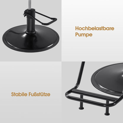 Friseurstuhl Modern 2083 Schwarz