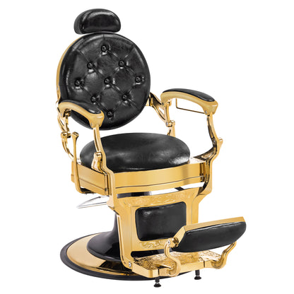 Friseurstuhl Retro Vintage Gold 2933GD-1