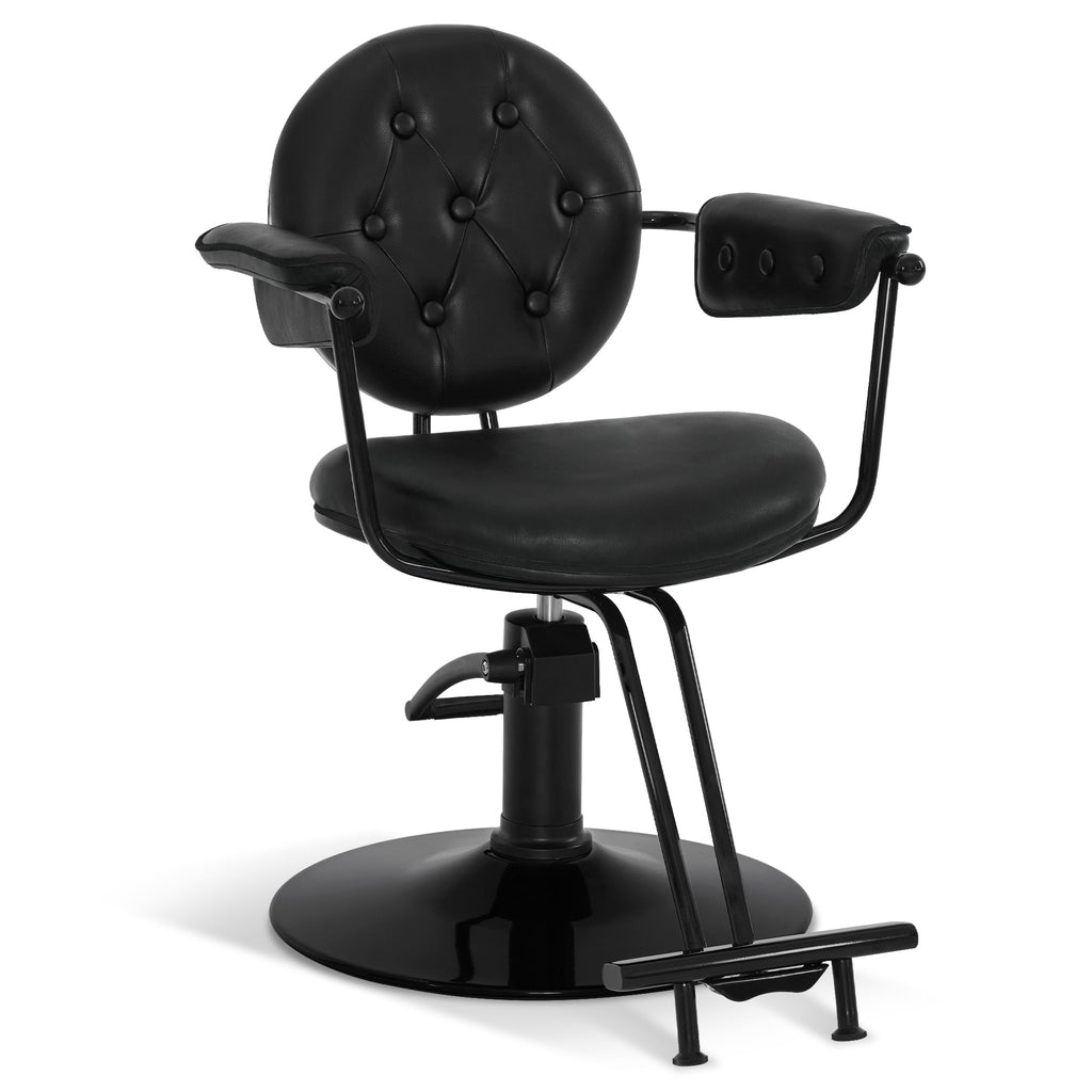 Friseurstuhl Vintage 3159 Schwarz