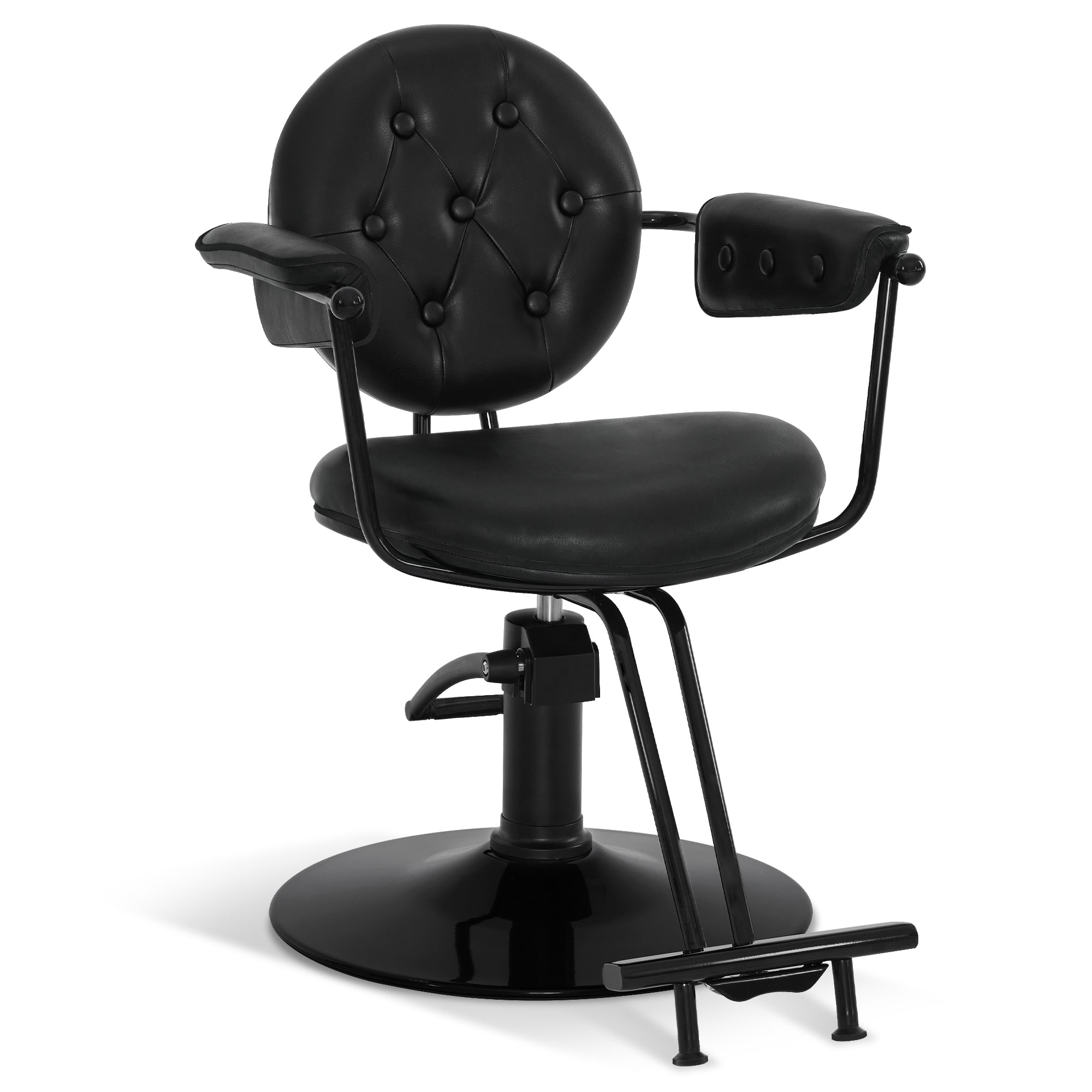 Friseurstuhl Vintage 3159 Schwarz