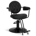 Friseurstuhl Vintage 3159 Schwarz