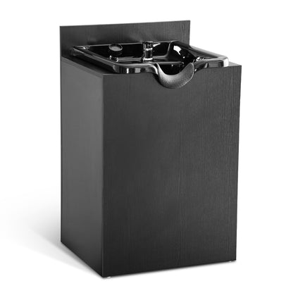 Professionelle Rückwärtswaschanlage ohne Stuhl 7154 Schwarz