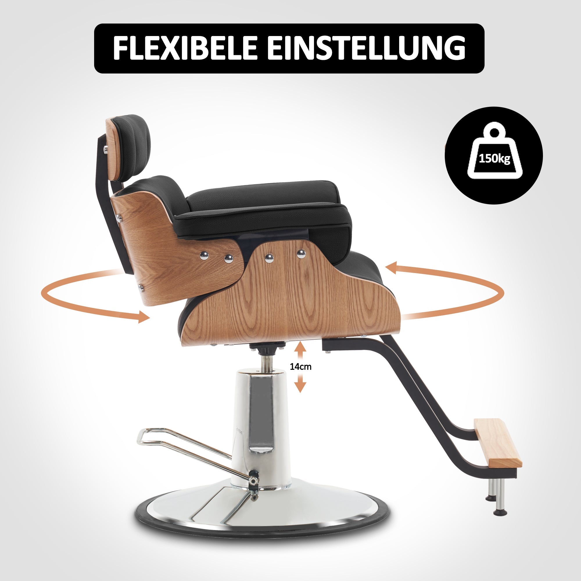 Friseurstuhl Vintage Retro 8261