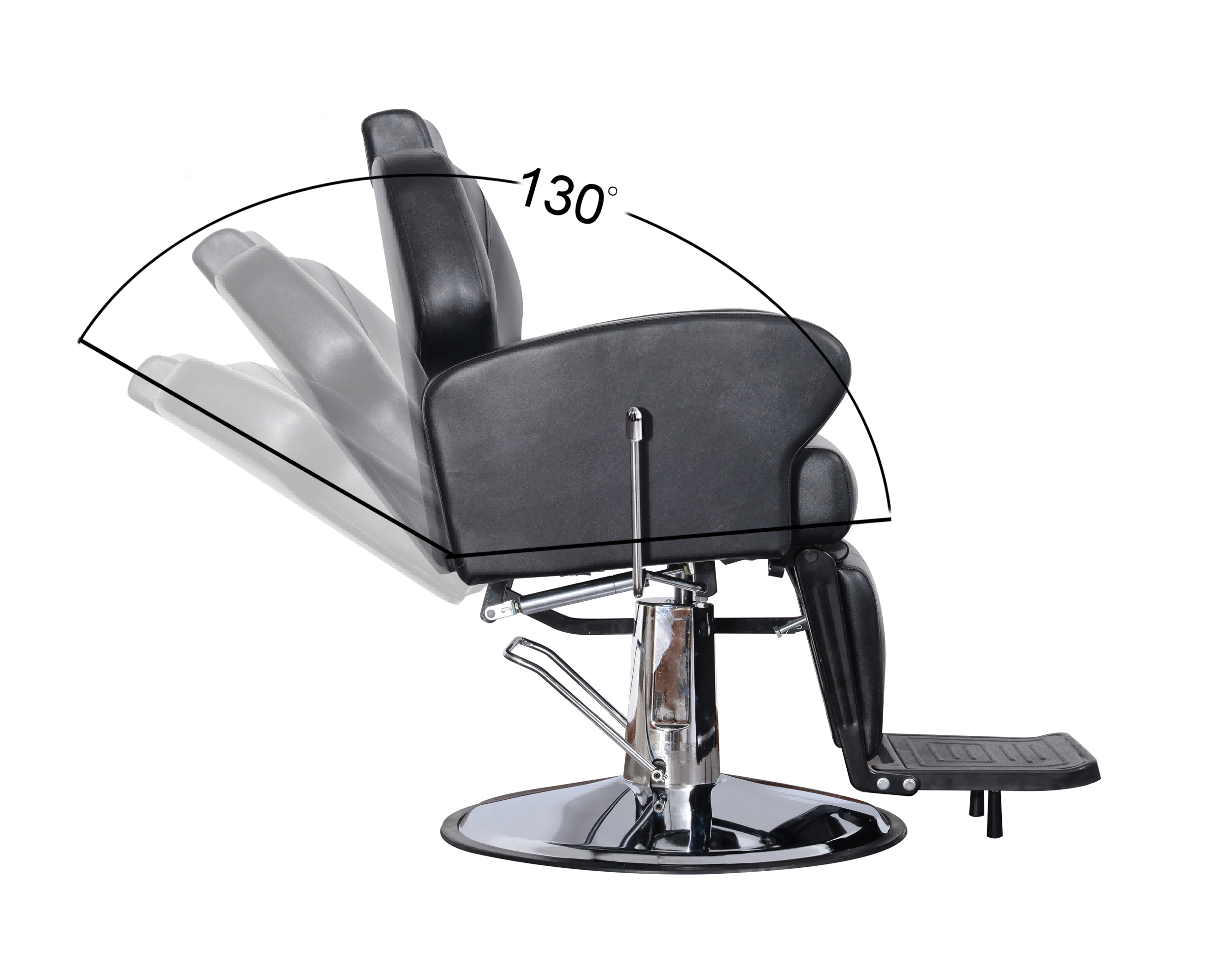 Friseurstuhl Bedienungsstuhl 8907BK