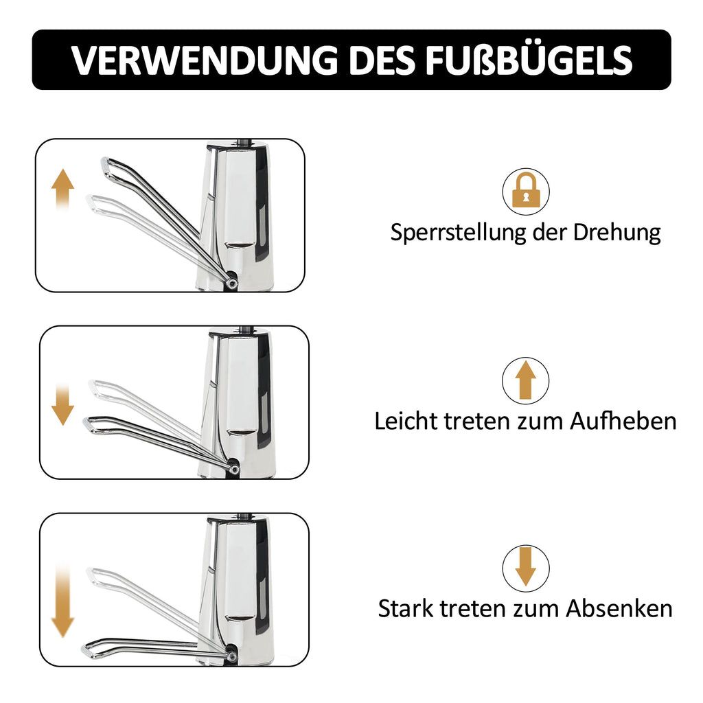 Friseurstuhl Retro 9238 Schwarz