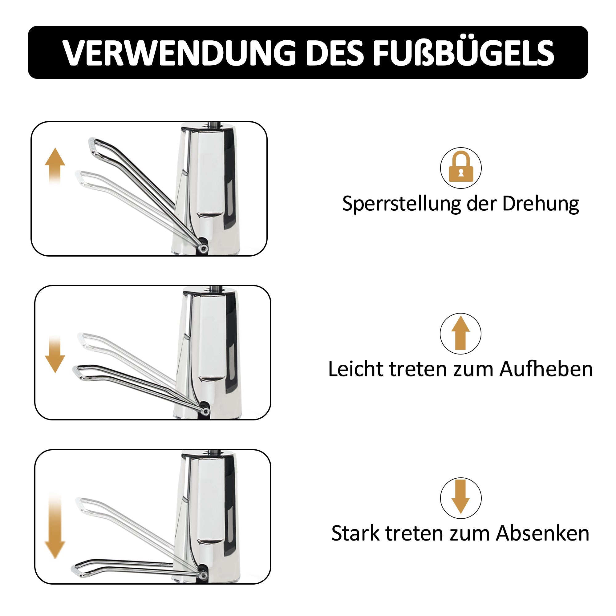 Friseurstuhl Retro 9238 Schwarz