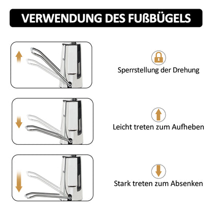 Friseurstuhl Retro 9238 Schwarz