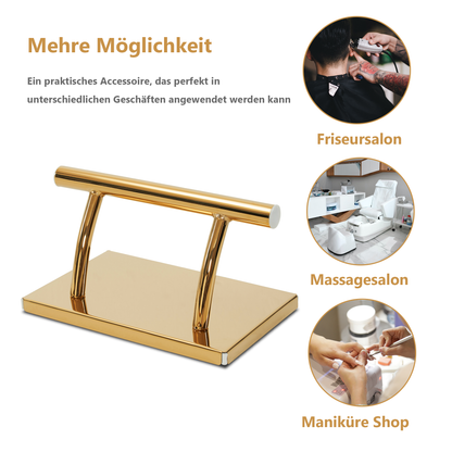 Edelstahl Fußstütze Professional FT001S Gold