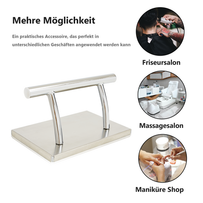 Edelstahl Fußstütze Professional FT001S Silber