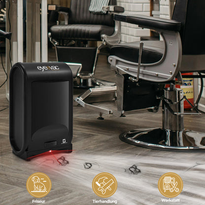 Staubsauger Haarsauger mit Sensor 1400 W Schwarz