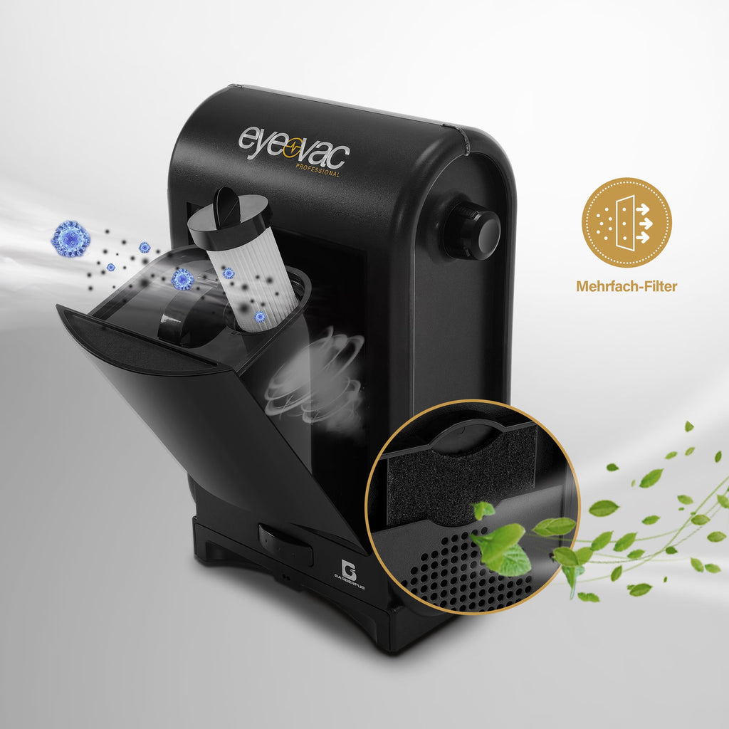 Staubsauger Haarsauger mit Sensor 1400 W Schwarz