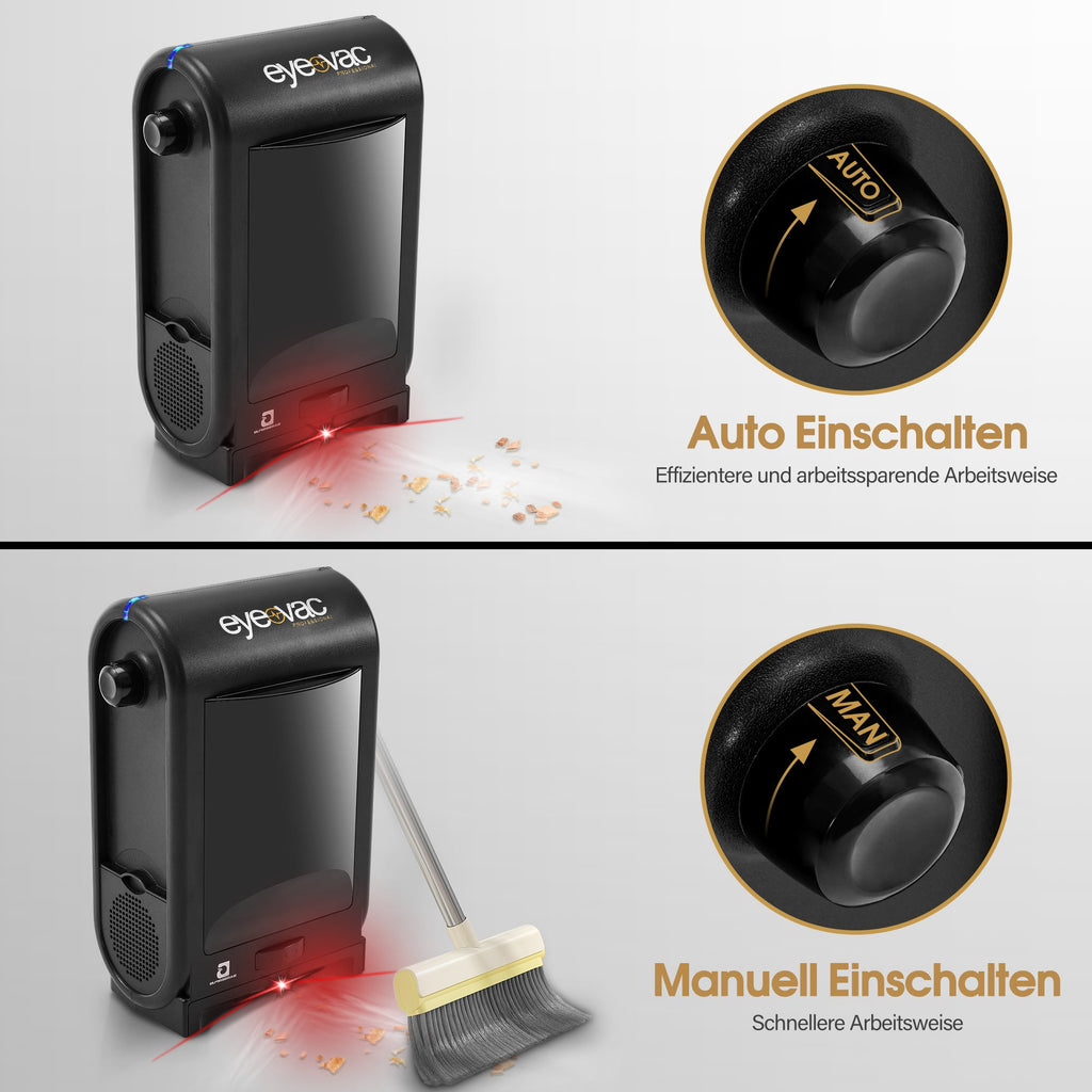 Staubsauger Haarsauger mit Sensor 1400 W Schwarz