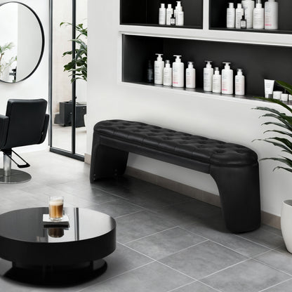 3-Sitzer Sitzbank W510 Schwarz