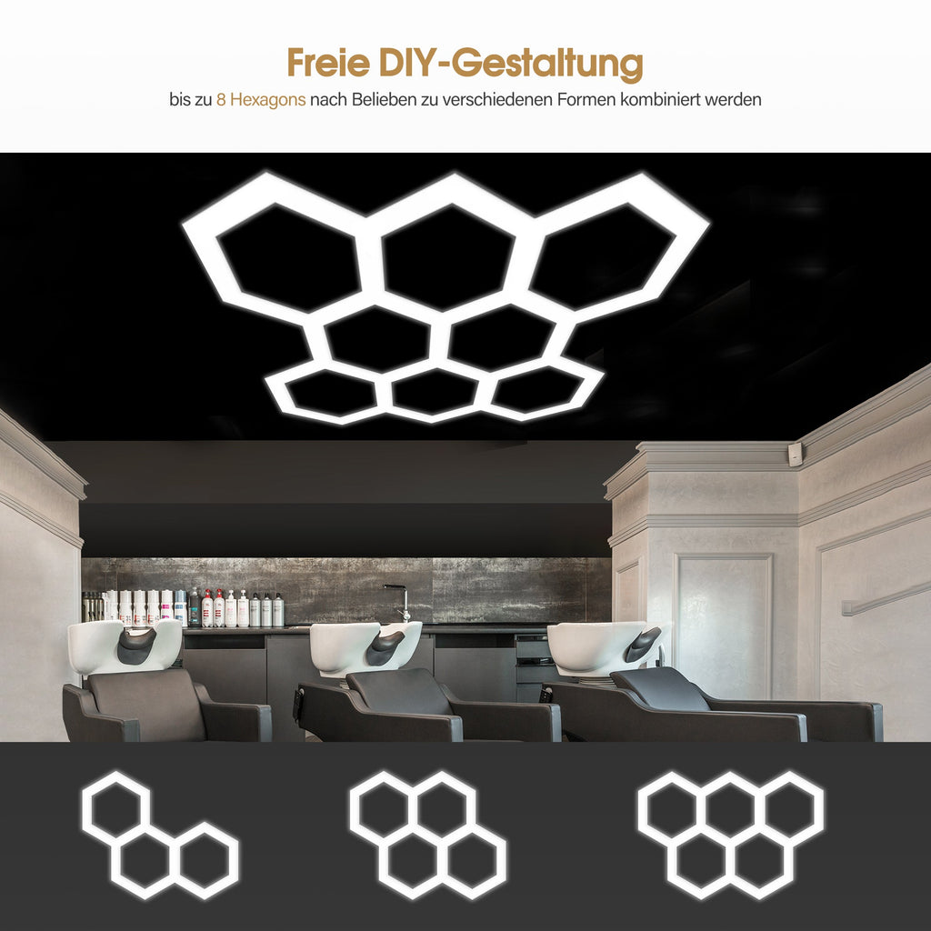 Hexagon LED Garage Light LP008
