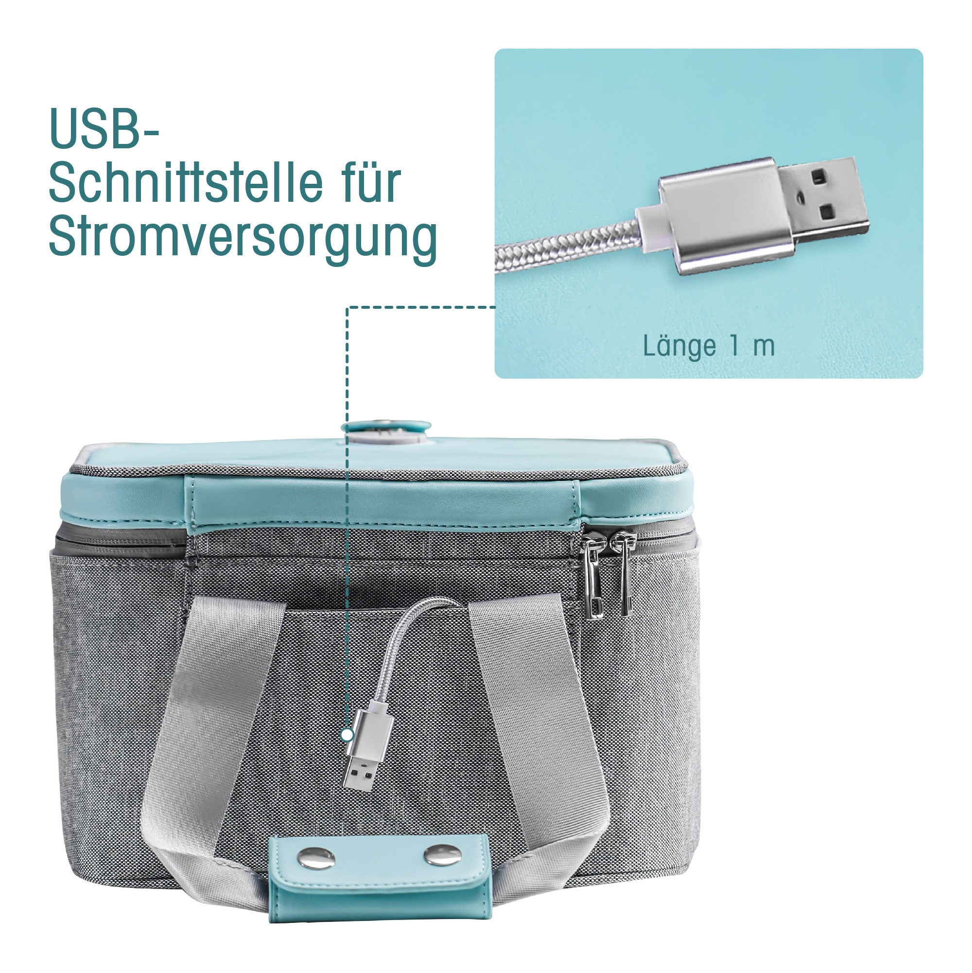 Tragbare UV Licht Sterilisator UV Desinfektion Tasche