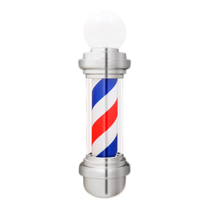 Barber Pole Barbierstab mit LED Kugelleuchte L018B